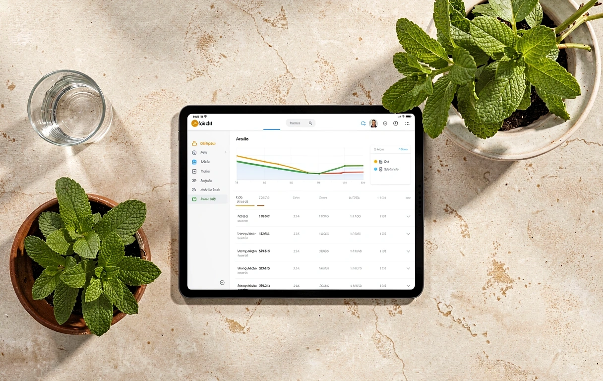 Gestão digital de nutrição